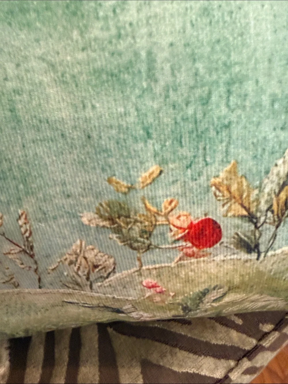 Source Unknown Mint Green Bird-Print Decorative Pillow Pair